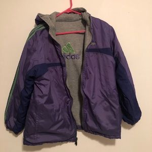 90s Reversible Adidas coat